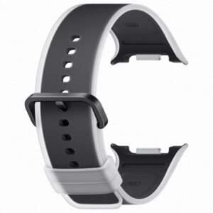 Samsung Galaxy Watch9 szilikon szíj (M/L), fekete