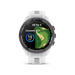 Approach S70 (42mm) black ceramic white band