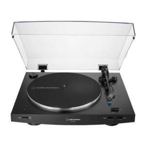 Audio-Technica AT-LP3XBTBK Automatikus, Bluetooth-kapcsolattal rendelkező lemezjátszó, fekete