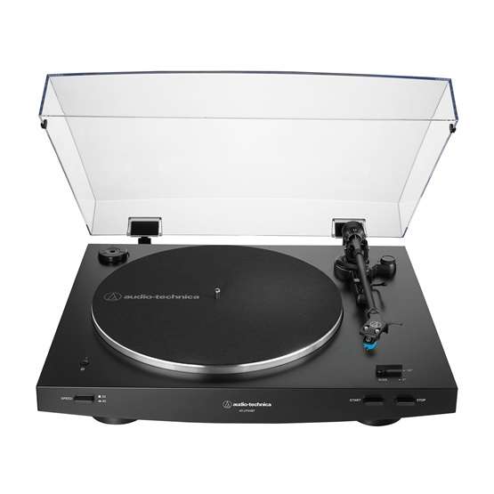 Audio-Technica AT-LP3XBTBK Automatikus, Bluetooth-kapcsolattal rendelkező lemezjátszó, fekete