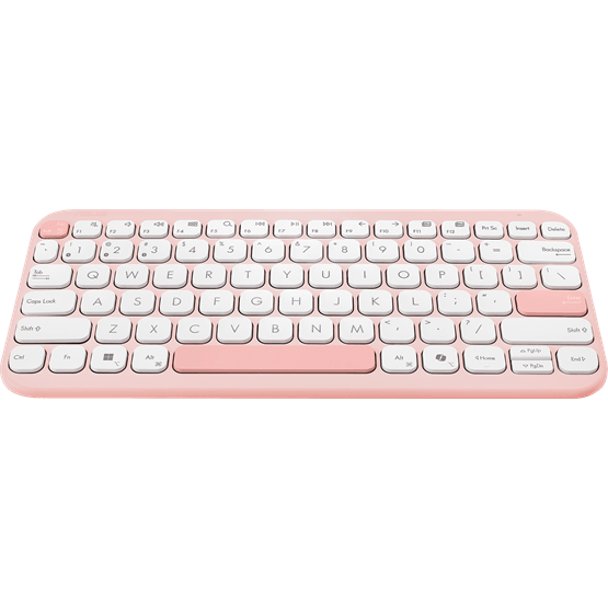 ASUS Marshmallow KW100 vezeték nélküli billentyűzet - HU layout - Rose Clay - Image 2