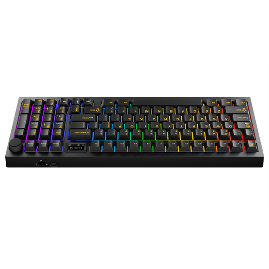 AVAX GM03 PRO 98% Gasket RGB tri-mode mechanikus billentyűzet AVAX EF Silent switch, magyar kiosztás - Image 2