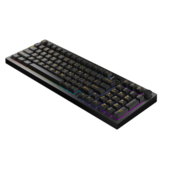 AVAX GM03 PRO 98% Gasket RGB tri-mode mechanikus billentyűzet AVAX EF Silent switch, magyar kiosztás - Image 3