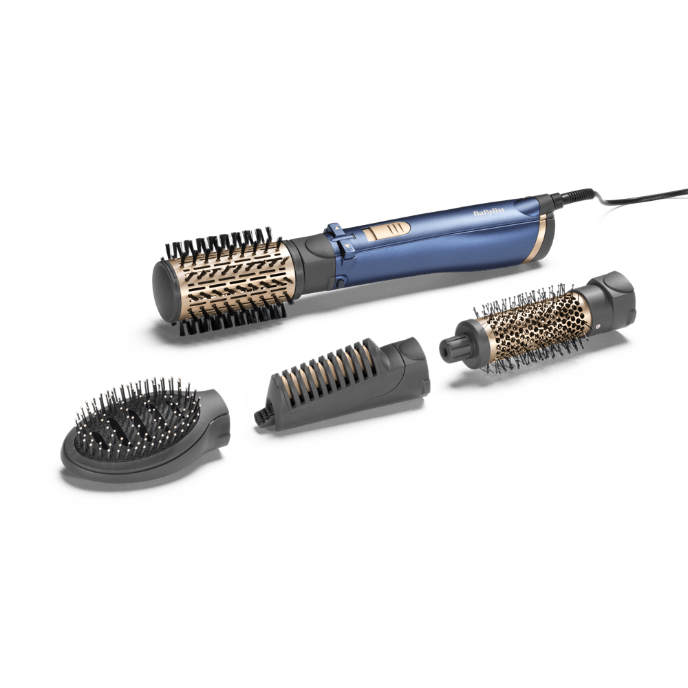 BaByliss AS965E Style Pro forgókefés hajformázó 1000W, 4 kiegészítővel, kék - Image 2