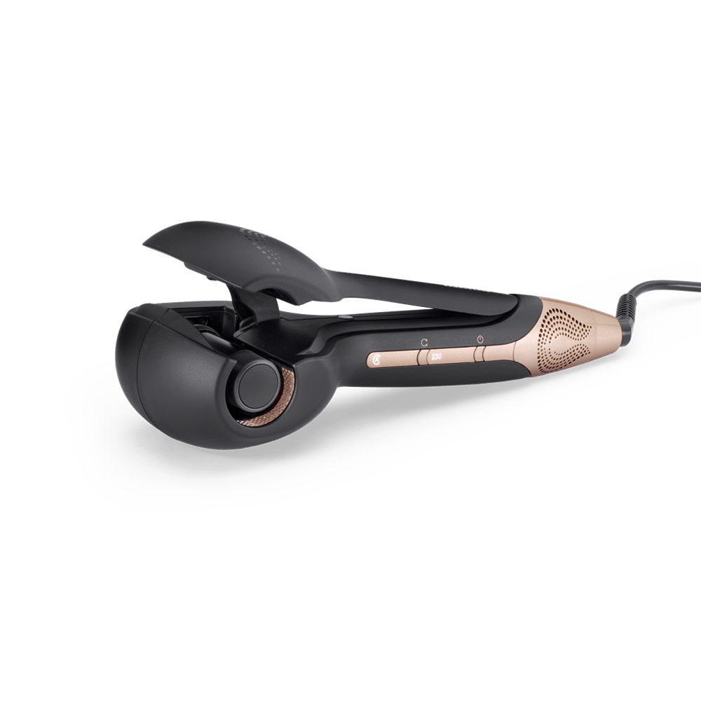 BaByliss C1900E Wave Secret Air automata hajgöndörítő, fekete-rose gold - Image 3