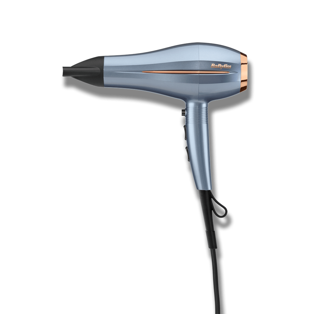 BaByliss D251PE Demin Luxe Ionos hajszárító, HTDC motor, 2200W, kék