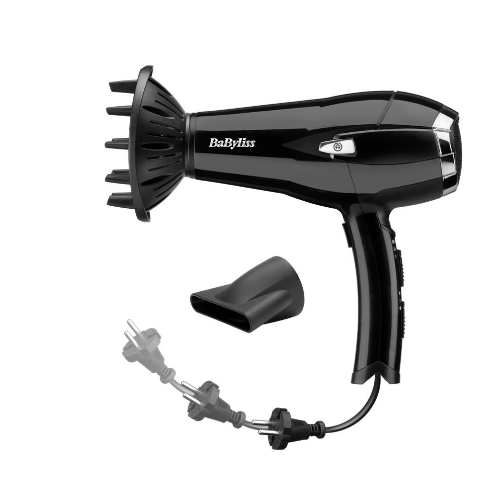 BaByliss D374DE Cordkeeper hajszárító 2000W, fekete - Image 2