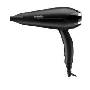 BaByliss D572DE Turbo Smooth hajszárító 2200W, fekete-ezüst