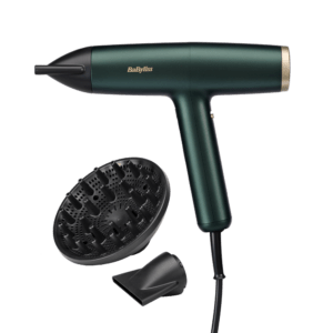 BaByliss D6555DE Air Power Pro Ionos hajszárító, 1700W, zöld-arany