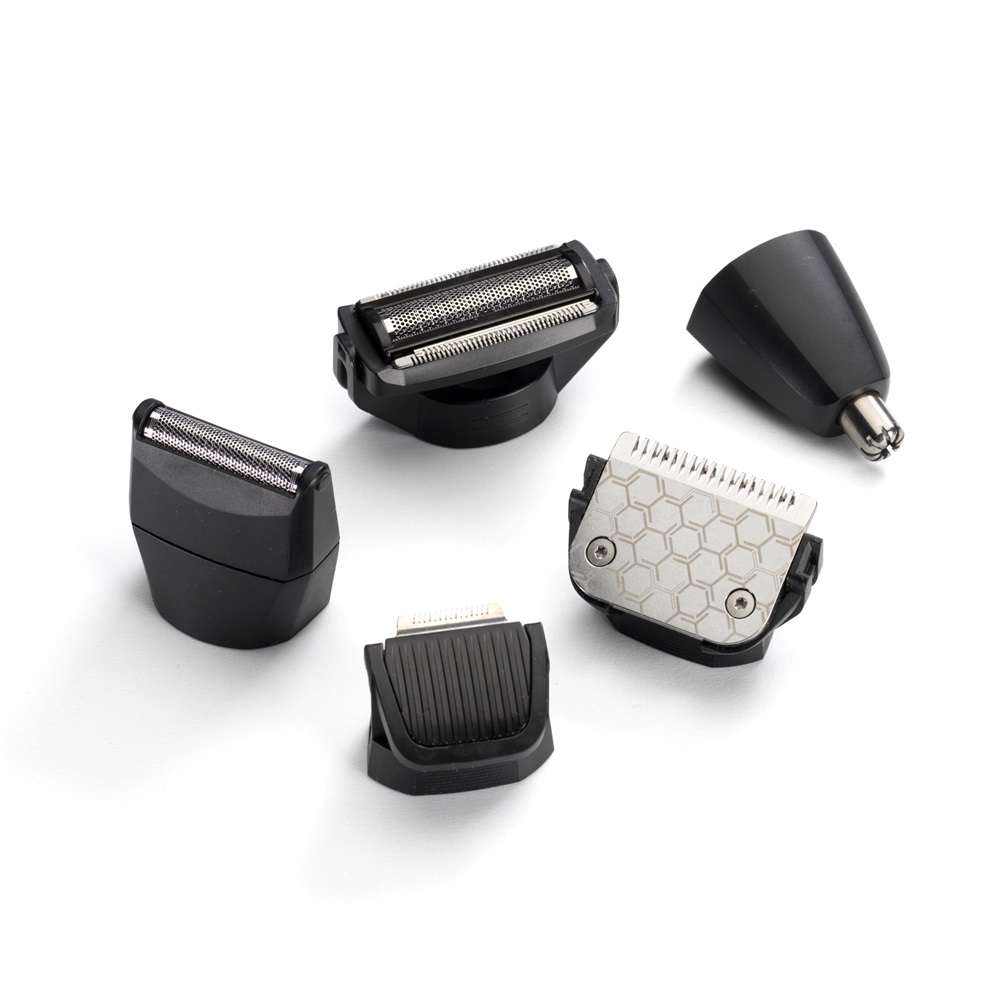BaByliss MT987E Graphite Precision 12az1-ben, arc- és testszőrtelenítő készlet, szürke-arany - Image 3