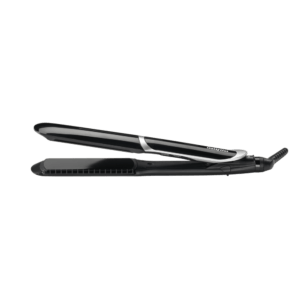 BaByliss ST397E Sleek Control Wide tourmalin-kerámialapos hajvasaló, fekete-ezüst