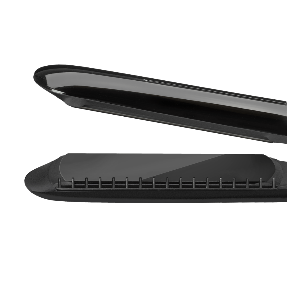 BaByliss ST397E Sleek Control Wide tourmalin-kerámialapos hajvasaló, fekete-ezüst - Image 3
