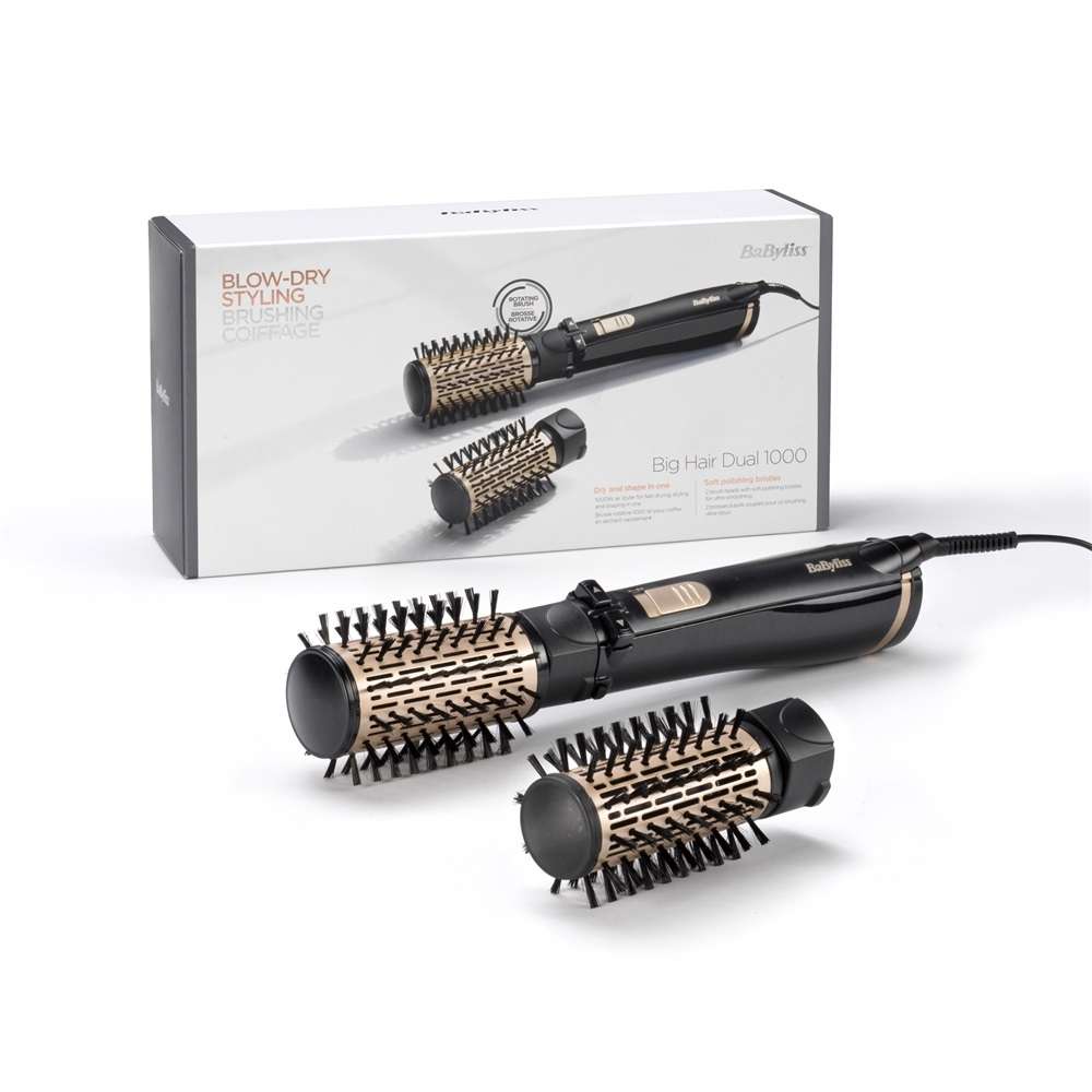 Babyliss AS962E Big Hair Dual forgókefés hajformázó, 1000W, fekete-arany - Image 2