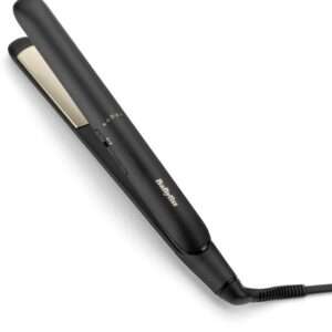 Babyliss ST242E Smooth Glide hajvasaló, kerámialapos hajvasaló, fekete