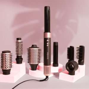 Bamba CeramicCare AirGlam Black - Hajformázó és hajszárító / 03464