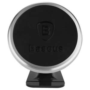 Baseus 360° Magnetic műszerfalra rögzíthető autós telefontartó, ezüst