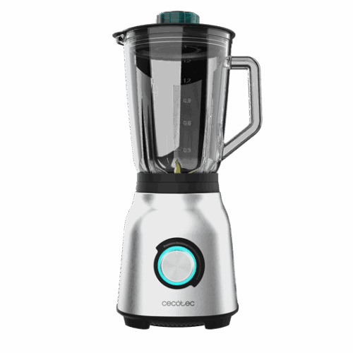 CECOTEC Power Black Titanium 1800MAX Blend It Turmixgép (04382) – 1800 W teljesítmény, 1,5 literes üvegkancsó