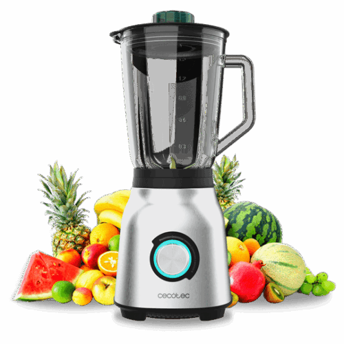 CECOTEC Power Black Titanium 1800MAX Blend It Turmixgép (04382) – 1800 W teljesítmény, 1,5 literes üvegkancsó - Image 2