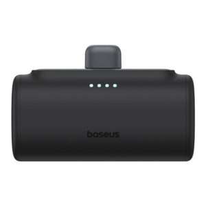 Baseus Compact gyorstöltő powerbank 5000 mAh, 20W USB Type-C csatlakozóval, fekete