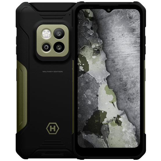 HAMMER Construction 2 Military Edition 6,58" 5G 6/128GB DualSIM okostelefon - zöld