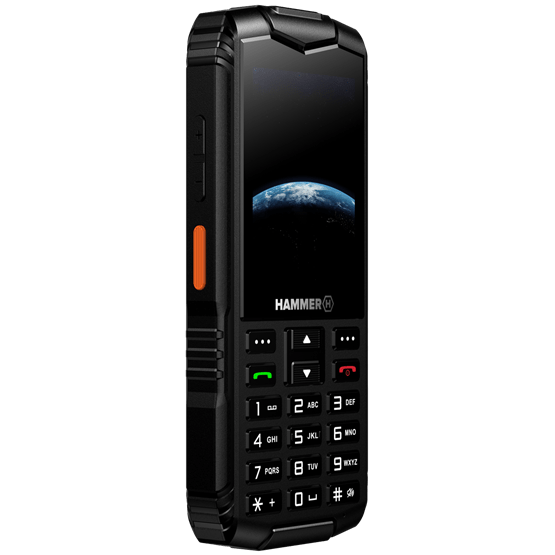 HAMMER Horizon LTE 2,4" Dual SIM csepp-, por- és ütésálló mobiltelefon - fekete - Image 3