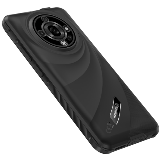 HAMMER Iron 6 6,56" 6/128GB Dual SIM okostelefon - fekete - Image 2