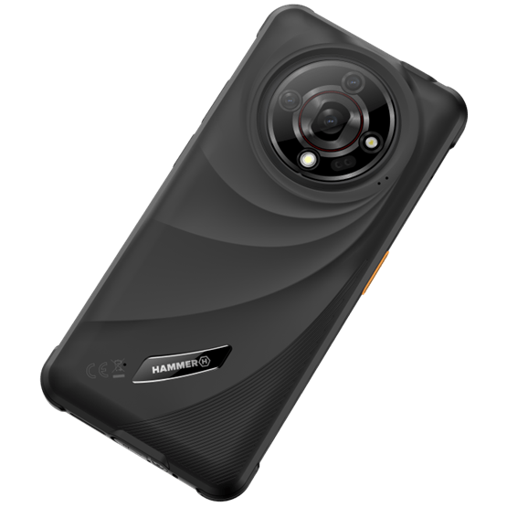 HAMMER Iron 6 6,56" 6/128GB Dual SIM okostelefon - fekete - Image 3