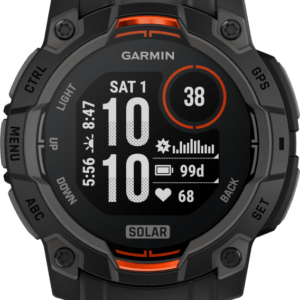 Instinct 3, 45mm Solar, Black