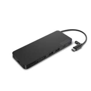 Lenovo USB-C Slim Travel Dock -65W - Eclipse Black