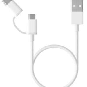 Mi 2-in-1 USB Cable (Micro USB to Type C) 100 cm