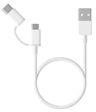 Mi 2-in-1 USB Cable (Micro USB to Type C) 100 cm