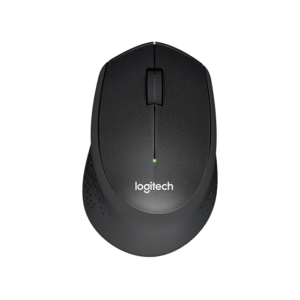 Logitech M330 Silent Plus - Fekete