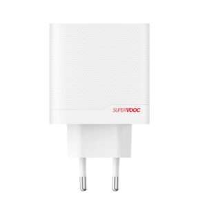 OnePlus SUPERVOOC 80W Dual Ports GaN Power Adapter Kit - EU Version