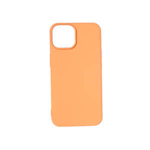 Premium szilikon tok iPhone 14 Pro készülékhez – Narancssárga