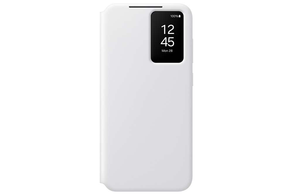 S24 FE Smart View Wallet Case, White