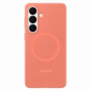 S26+ Silicone Magnet Case, Coralred