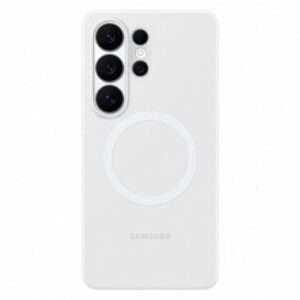 S26 Ultra Silicone Magnet Case, White