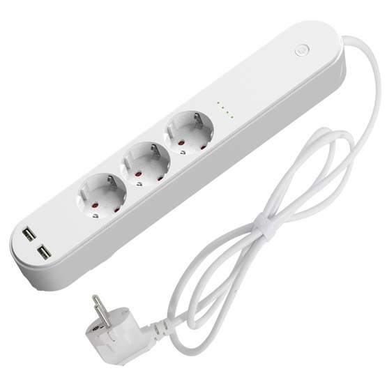 Denver SHP-310U okos hálózati hosszabbító és 2db USB töltő