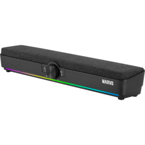 MARVO Etna 40 vezetékes soundbar - fekete - RGB viágítás