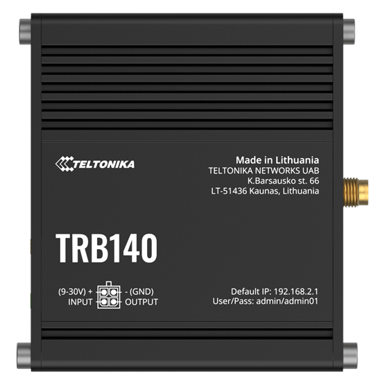Teltonika LTE Cat4 gateway, 1x GbE, kompakt, energiatakarékos - Image 3
