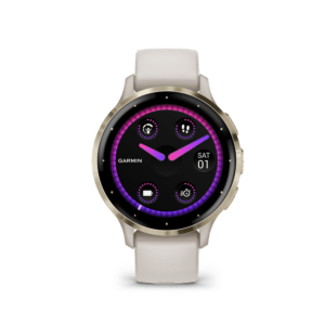 Venu 3S ivory, cream gold, silicone band