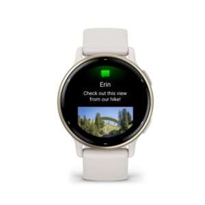 Vivoactive 5, Ivory and Cream Gold