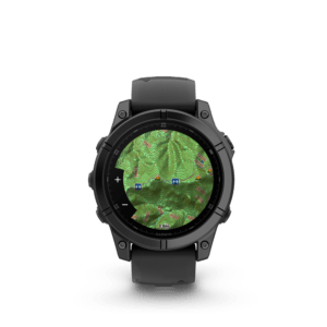 fenix E, Slate grey Steel w/Black Silicone Band, 47 mm