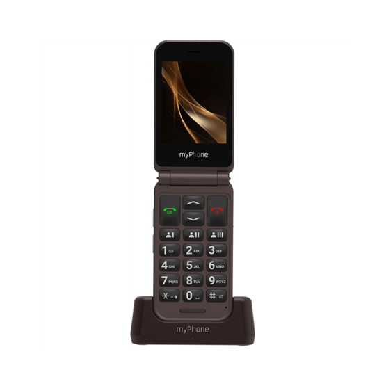 myPhone HARMONY LTE Praline Collection 2,8" mobiltelefon - barna - Bontott, Kipróbált - Image 3